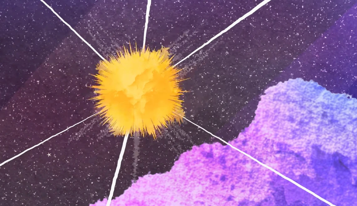 still from a video about fusion energy 