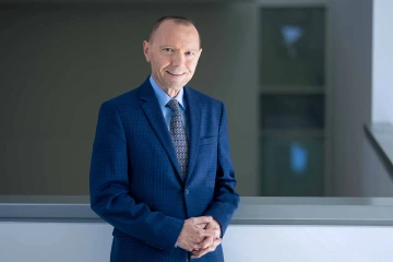 Portrait of cancer researcher Dr. Dan Theodorescu